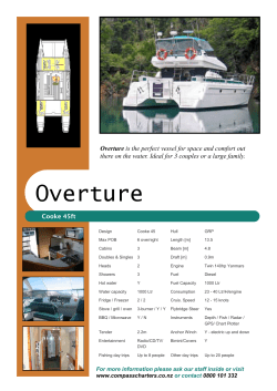 Overture - Compass Charters