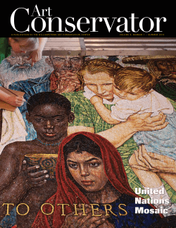 United Nations Mosaic - Williamstown Art Conservation Center