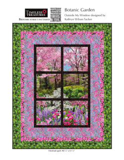 Botanic Garden Outside My Window