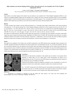 High resolution, non-contrast imaging of both cerebral veins