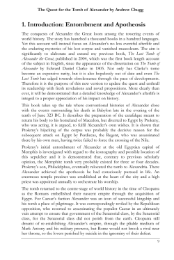 to view PDF - Alexander`s Tomb