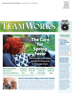 Current Newsletter  - Teamsters Council #37 Federal Credit