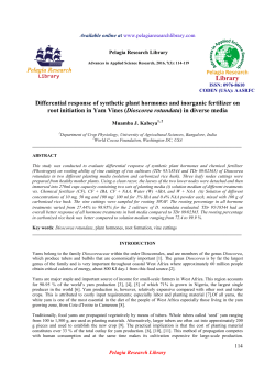 Differential response of synthetic plant hormones and