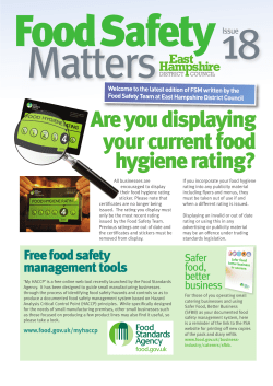 Food Safety Matters 18
