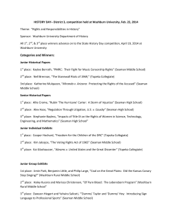 District 3 - Kansas History Day