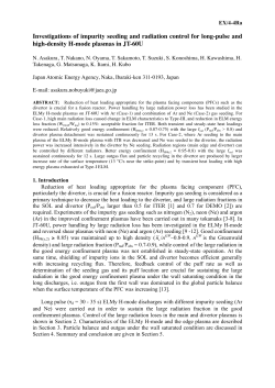 Investigations of impurity seeding and radiation control for long