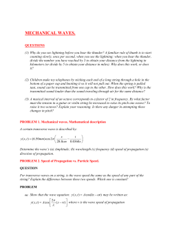 9. Mechanical waves