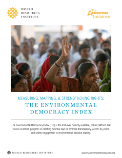english pdf - Environmental Democracy Index