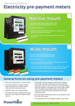 Narrow mouth Wide mouth - Power and Water Corporation