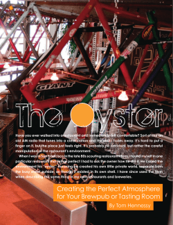 Creating the Perfect Atmosphere for Your Brewpub or Tasting Room