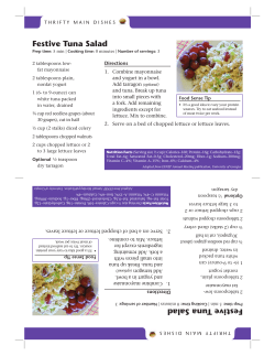 Festive Tuna Salad Festive Tuna Salad