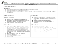 Unit 8 - Cabarrus County Schools