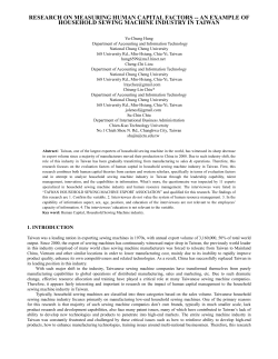 Research on Measuring Human Capital Factors -