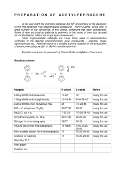 Preparation of acetylferrocene
