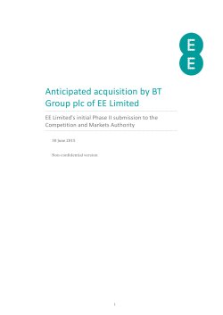 BT/EE: EE Limited initial submission