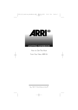 ARRI Lighting Handbook
