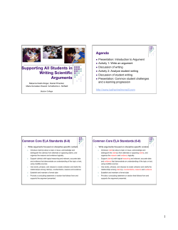 Supporting All Students in Writing Scientific