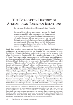 The Forgotten History of Afghanistan