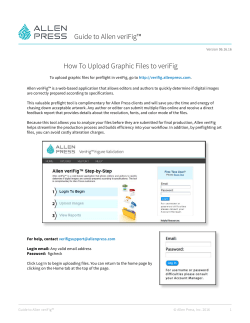 Allen veriFig User Guide