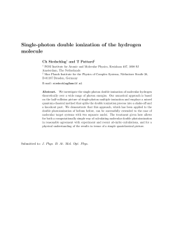 Single-photon double ionization of the hydrogen molecule