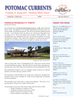 Franklin D. Roosevelt`s &ldquo;Floating White House&rdquo;