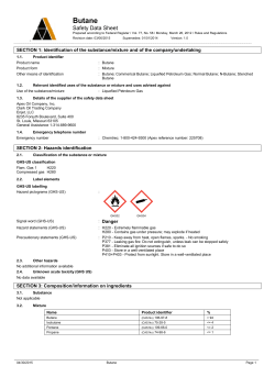 Butane - Apex Oil Company