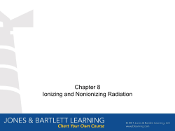 Chapter 8 Ionizing and Nonionizing Radiation