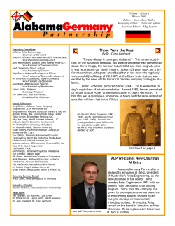 Those Were the Days AGP Welcomes New Chairman Al Reisz