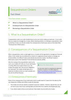 Fact Sheet - Justice Connect