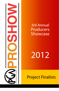 to the 3rd Annual Producers