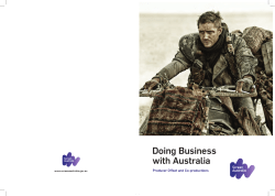 Doing Business with Australia