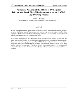 Numerical Analysis of the Effects of Orthogonal Friction