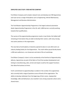 Ford Motor Company Case Study