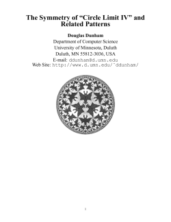 The Symmetry of &ldquo;Circle Limit IV&rdquo;