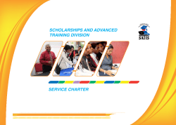 SATD Service Charter March 2014