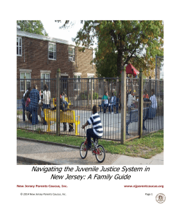 Navigating the Juvenile Justice System in New Jersey: A Family Guide