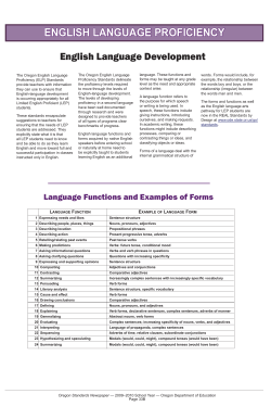 english language proficiency