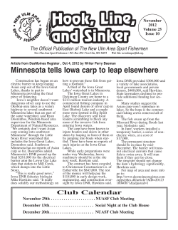 Minnesota tells Iowa carp to leap elsewhere