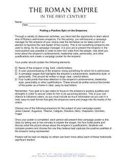 Putting a Positive Spin on the Emperors