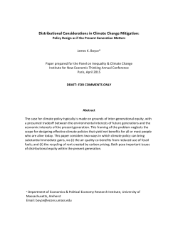 paper - Institute for New Economic Thinking