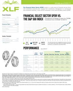 Fact Sheet - Select Sector SPDRs