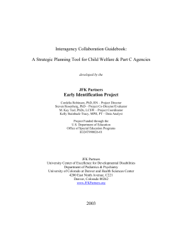 Interagency Collaboration Guidebook: A Strategic