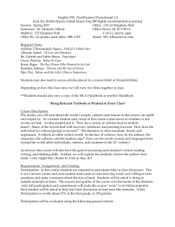 ENG358-Allison-SP17-S+ - Western Illinois University