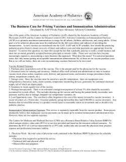 The Business Case for Pricing Vaccines and