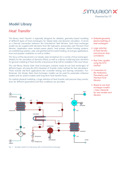 Model Library: Heat Transfer