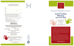 Continuing Education - George Fox University