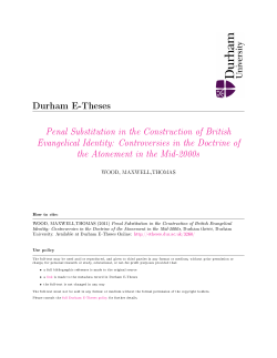 Chapter 1 - Durham e-Theses