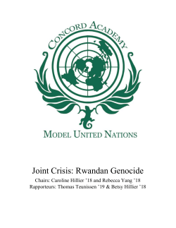 JC I Rwandan Genocide
