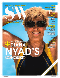 November 2013 Swimming World Magazine