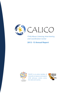 CALICO FY12-13 Annual Report